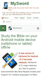 Mobile Screenshot of mysword-bible.info